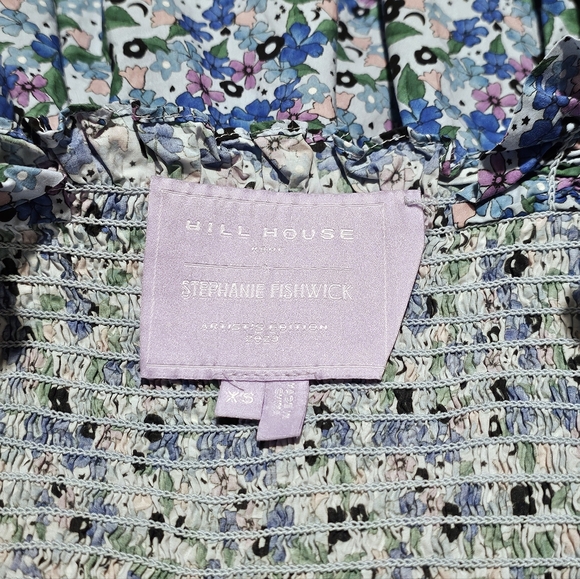 Hill House x Stephanie Fishwick Ellie Nap Dress in Beflowered Charm Size XS - Picture 5 of 5